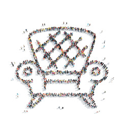  group  people  shape  chair rest