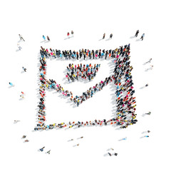 people  shape  letter  cartoon