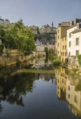 Fototapeta na wymiar Luxembourg old city view