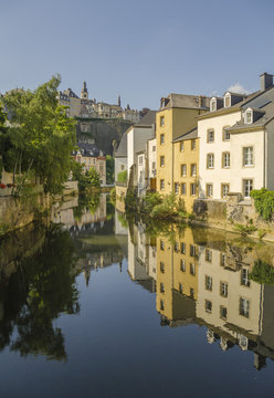 Luxembourg old city view