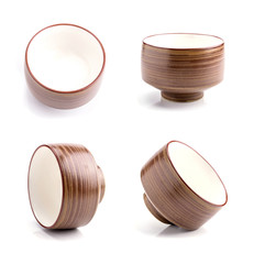 Japanese sake cup and bottle