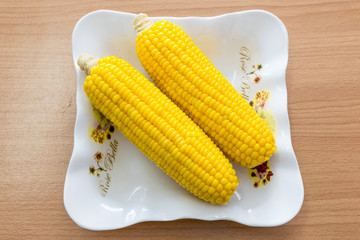 Boiled corns