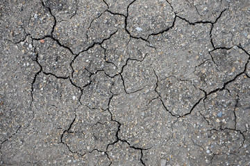 Dry clay texture as background