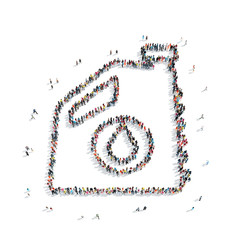 people  shape  oil canister car