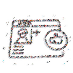 people  shape credit card