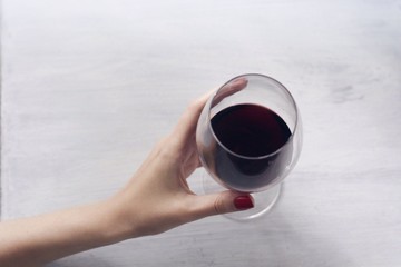 glass of wine