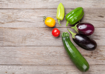 Fresh farmers garden vegetables