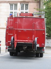 Fototapeta na wymiar Feuerwehrauto