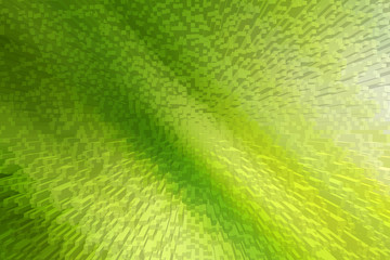 Abstract green light background with 3D extrude effect.