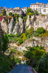 Obraz premium houses hung in cuenca, Spain