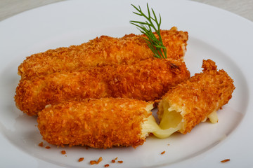 Fried cheese