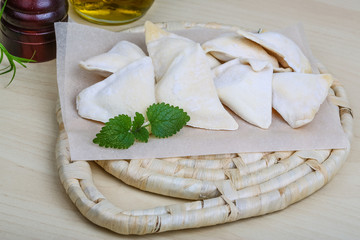 Raw potato dumplings