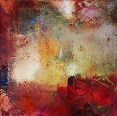 Obraz premium malerei mischtechnik farben