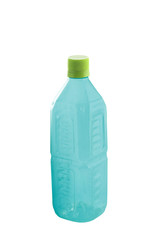Plastic bottle isolated on white