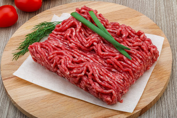 Raw minced meat