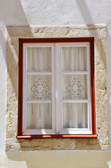 Old window of house