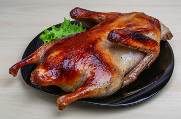Roasted duck