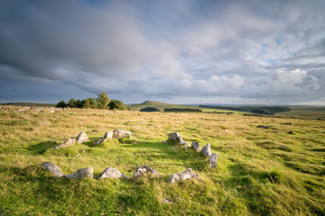 Obraz premium Hut Circle