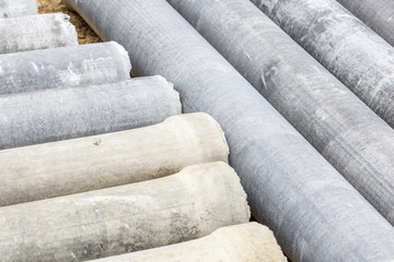 asbestos pipe for construction job