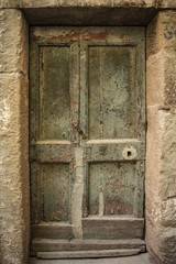 Entrance door texture
