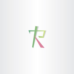 logo of letter r vector icon design