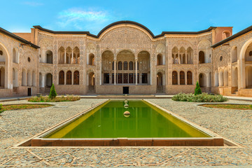 Huis van Tabatabaeis, Kashan Iran
