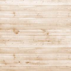 Fototapeta premium Wood pine plank light brown texture for background