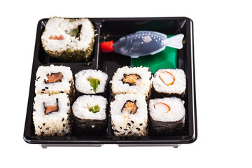 Take away sushi box