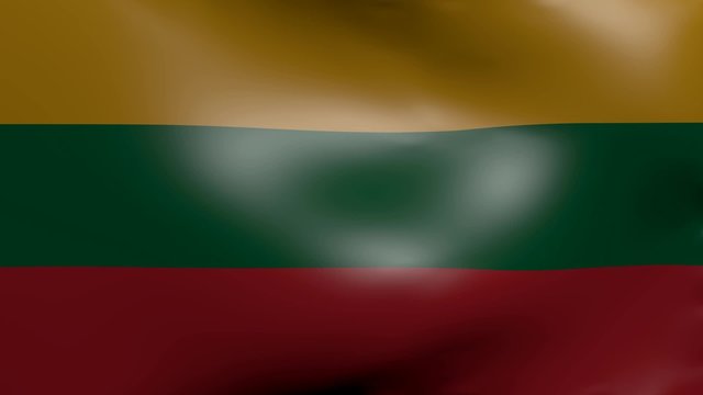 lithuania strong wind flag