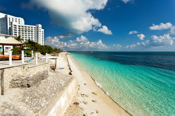 Obraz premium Cancun beach in Mexico