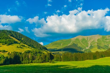 Obraz premium French Alps in Summer