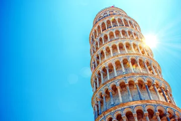 Foto auf Acrylglas Schiefe Turm von Pisa Leaning Tower of Pisa