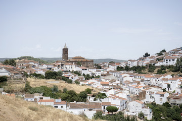 Fototapeta na wymiar Cortegana, provincia de Huelva, Andalucía