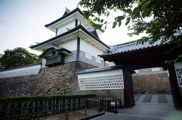 金沢城 石川門と櫓