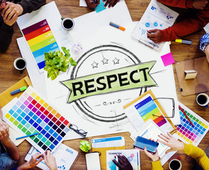 Respect Honesty Honorable Regard Integrity Concept