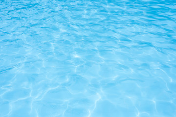 Plakat Blue pool water background