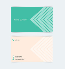 Business card template