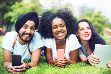 Talking Brainstorming Communication Friends Concept