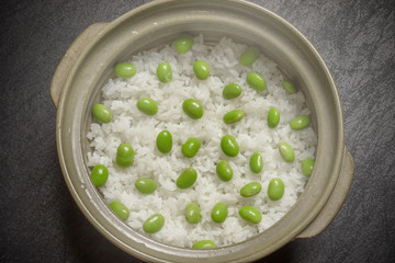 まめごはん EDAMAME japanese food Soybean