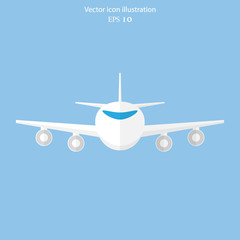 Airplane web icon