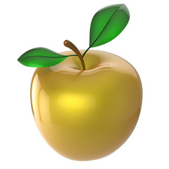 Apple yellow golden nutrition fruit antioxidant fresh ripe food