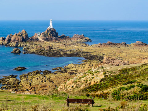 Lighthouse on the Jersey Island, Channel Islands