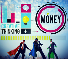 Money Accounting Banking Economy Exchange Wealth Concept