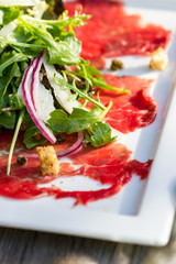 beef carpaccio