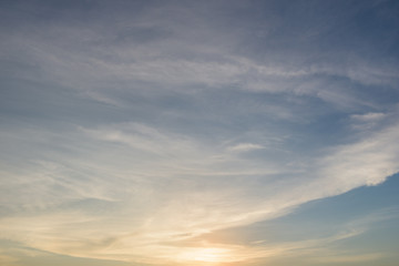 Obraz premium sky sunset background