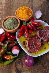 Filetto di bovino adulto con spezie