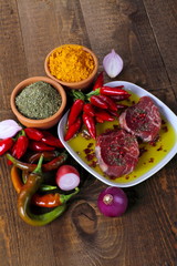Filetto di bovino adulto con spezie