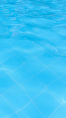 Blue pool water background