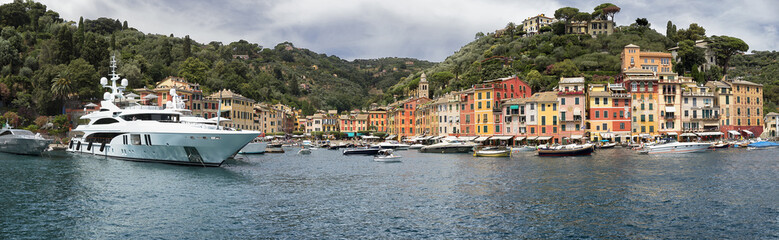 Fototapeta na wymiar Liguria Italia Portofino
