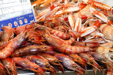 Langostinos y cigalas